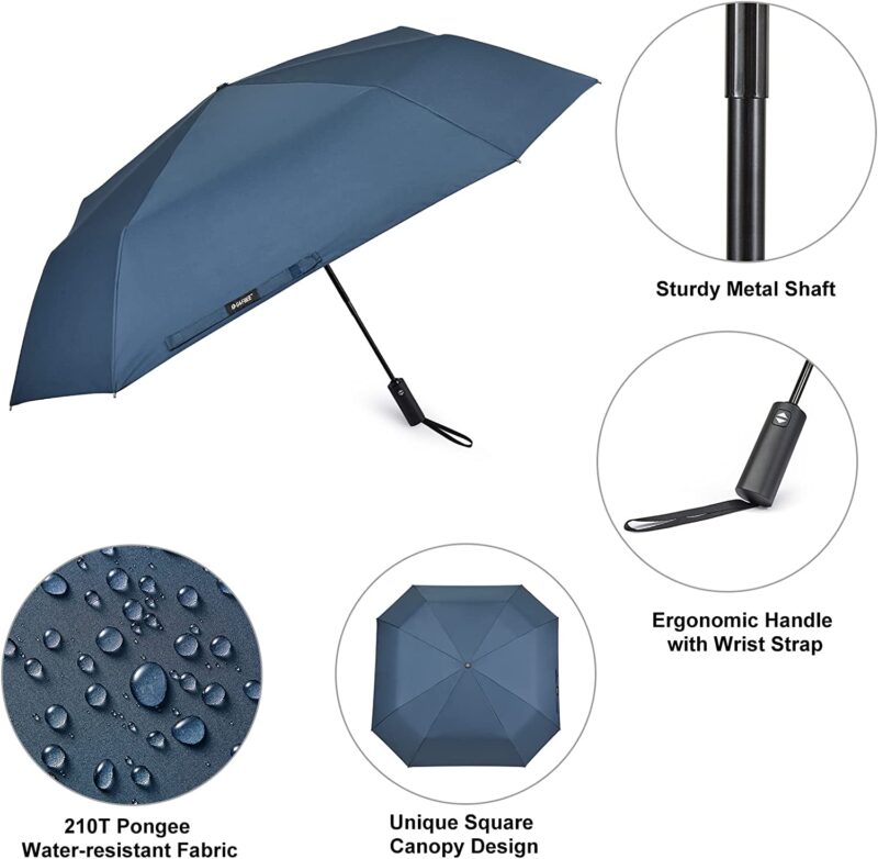 54 inch windproof compact oversized golf umbrella