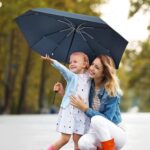 54 inch windproof compact oversized golf umbrella