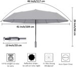 automatic windproof compact oversized umbrella