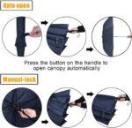 62 inch double canopy portable oversized golf umbrella