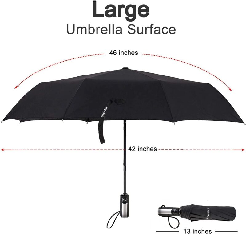 pack of 10 windproof portable oversized umbrella