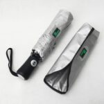 logo uv protection folding umbrella