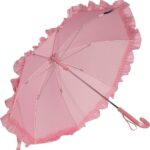 galleria kid s ruffle umbrella pink