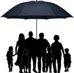 80 inch double canopy oversized golf umbrella