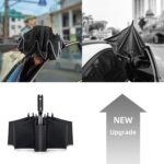 led led reverse folding umbrella