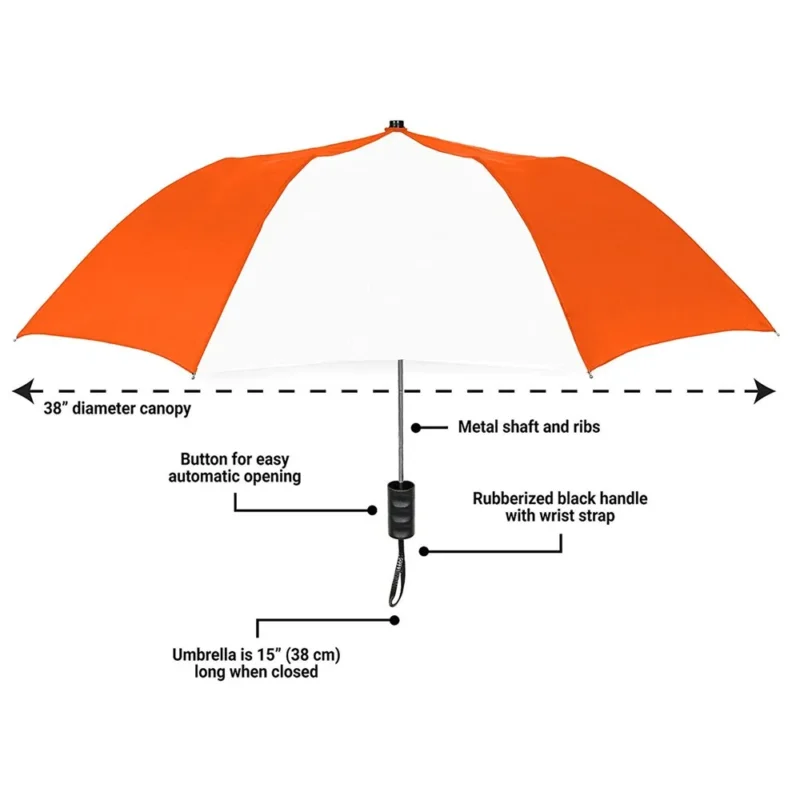 usa compact waterproof folding umbrella