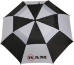pack of 3 double canopy golf umbrella