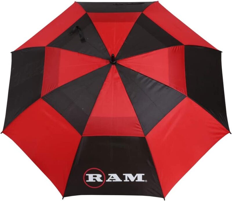 pack of 3 double canopy golf umbrella