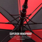 58 inch double canopy oversized golf umbrella