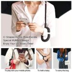 logo windproof uv protection reverse umbrella