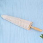 diy white classic parasol