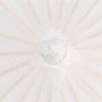 diy white classic parasol