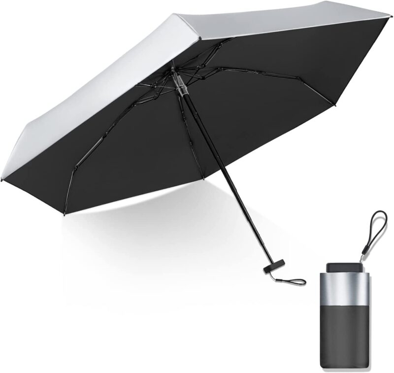 logo uv protection folding umbrella
