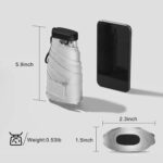 logo uv protection folding umbrella