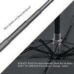 logo uv protection folding umbrella