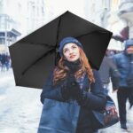 logo uv protection folding umbrella
