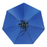 silver coated uv protection waterproof umbrella