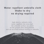 automatic windproof double canopy reverse umbrella