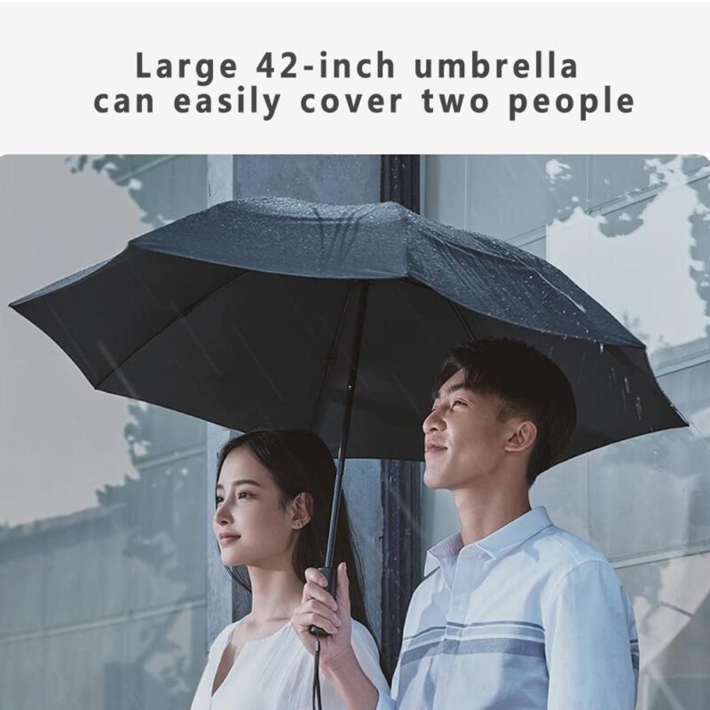 automatic windproof double canopy reverse umbrella