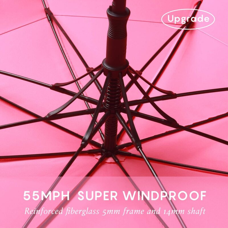 windproof uv protection double canopy golf umbrella