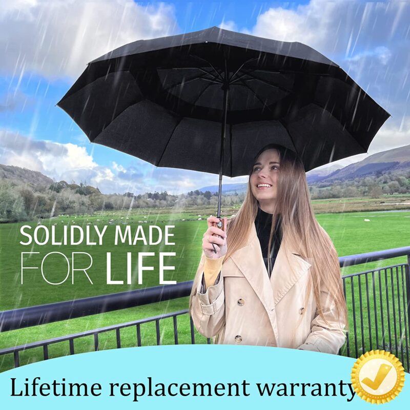 premium windproof compact folding umbrella