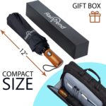 premium windproof compact folding umbrella