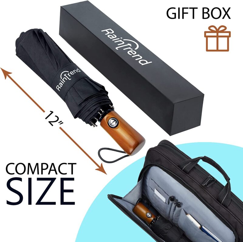 premium windproof compact folding umbrella