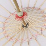 rainproof paper umbrella handmade chinese oiled paper umbrella parasol great for wedding bridesmaids pure white 2