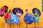 compact folding umbrella