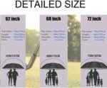 72 inch automatic oversized golf umbrella
