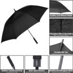 72 inch automatic oversized golf umbrella