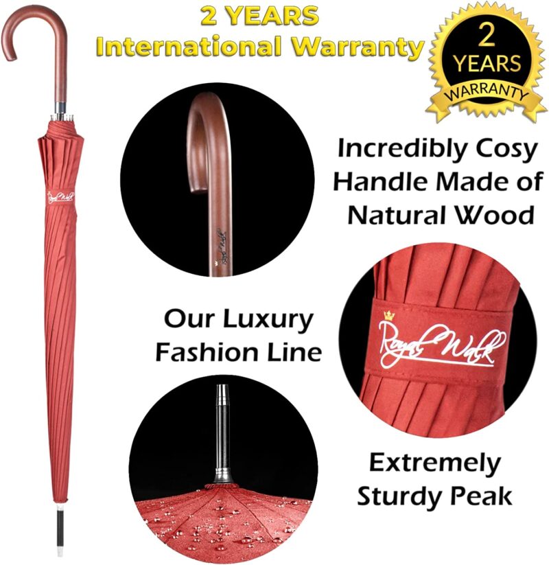 54 inch automatic windproof oversized umbrella