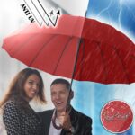 54 inch automatic windproof oversized umbrella