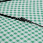 japanese wooden handle windproof compact folding umbrella