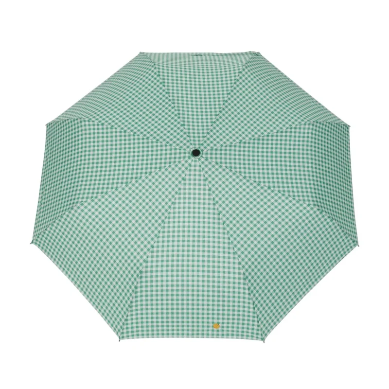 japanese wooden handle windproof compact folding umbrella