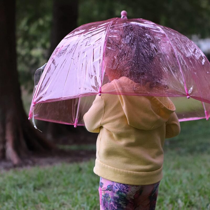 logo clear bubble umbrella