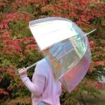 logo clear bubble umbrella