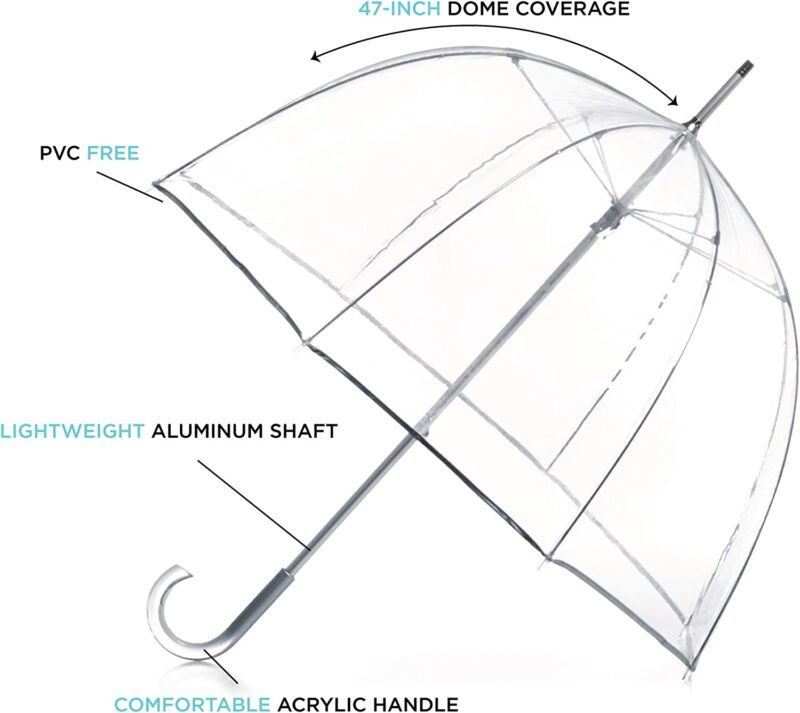logo clear bubble umbrella