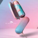 logo compact folding umbrella