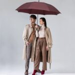 logo 68 inch automatic windproof oversized golf umbrella