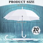 pack of 20 bulk 47 inch automatic windproof oversized umbrella
