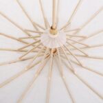 paper parasols umbrella 60cm paper umbrella white diy umbrella for photo taking cosplay decorative use