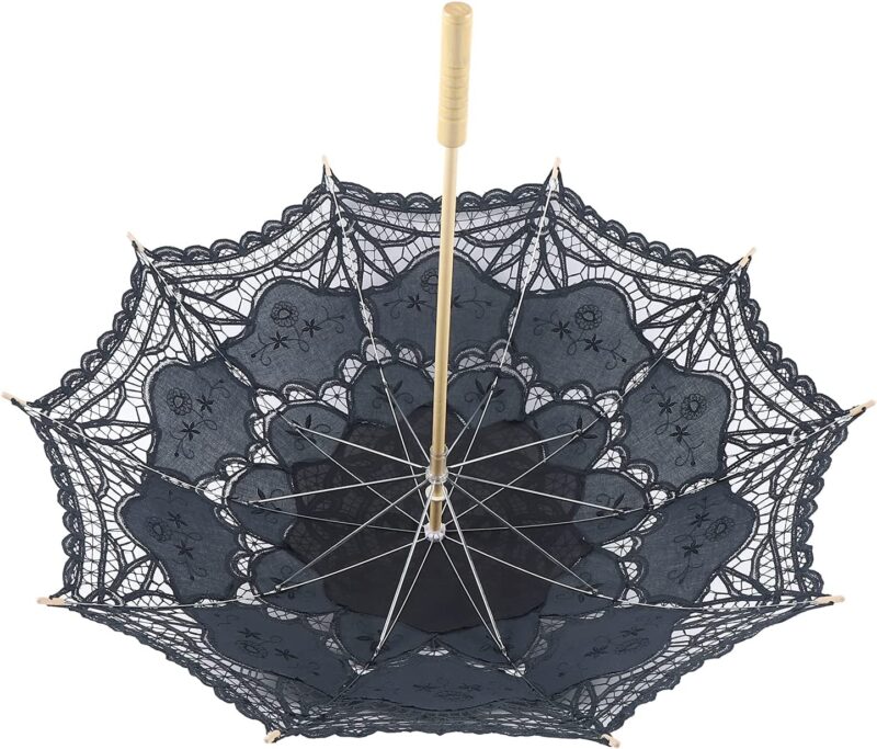 retro umbrellas decorative parasol lace parasol umbrella handmade lace parasol umbrella lace romantic party photo props