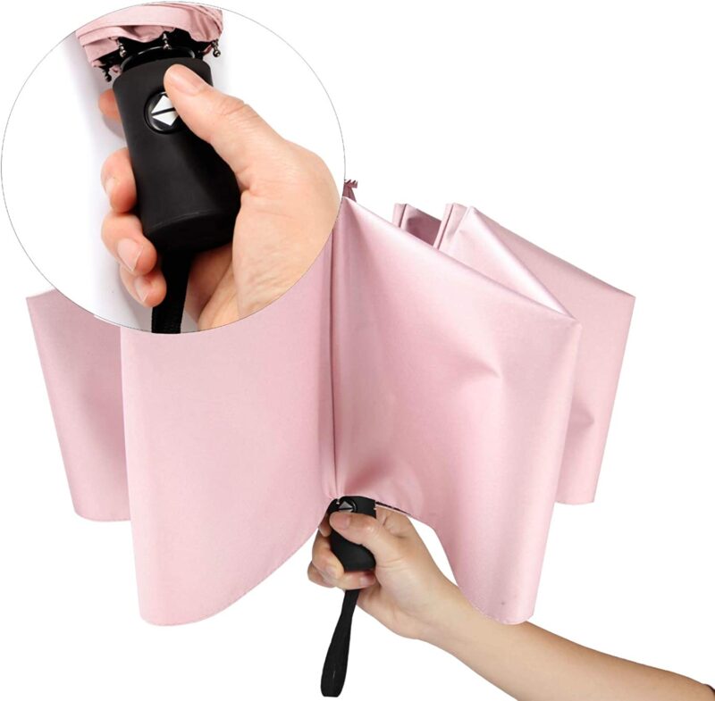 logo auto open close compact folding umbrella
