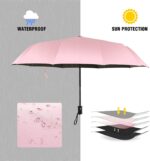 logo auto open close compact folding umbrella