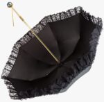 maggie straight handle semi pearl double umbrella