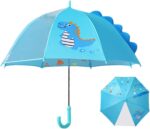 children transparent long umbrella for boys girls cartoon dinosaur umbrella baby parasol umbrella kids clear umbrellas
