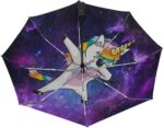 logo auto open close rainbow parasol