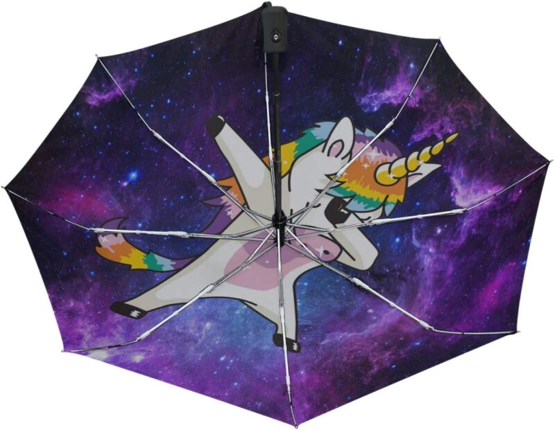 logo auto open close rainbow parasol