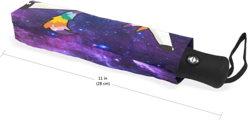 logo auto open close rainbow parasol